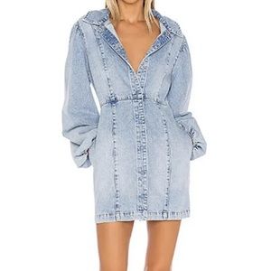 Free People Mia Denim Mini Dress